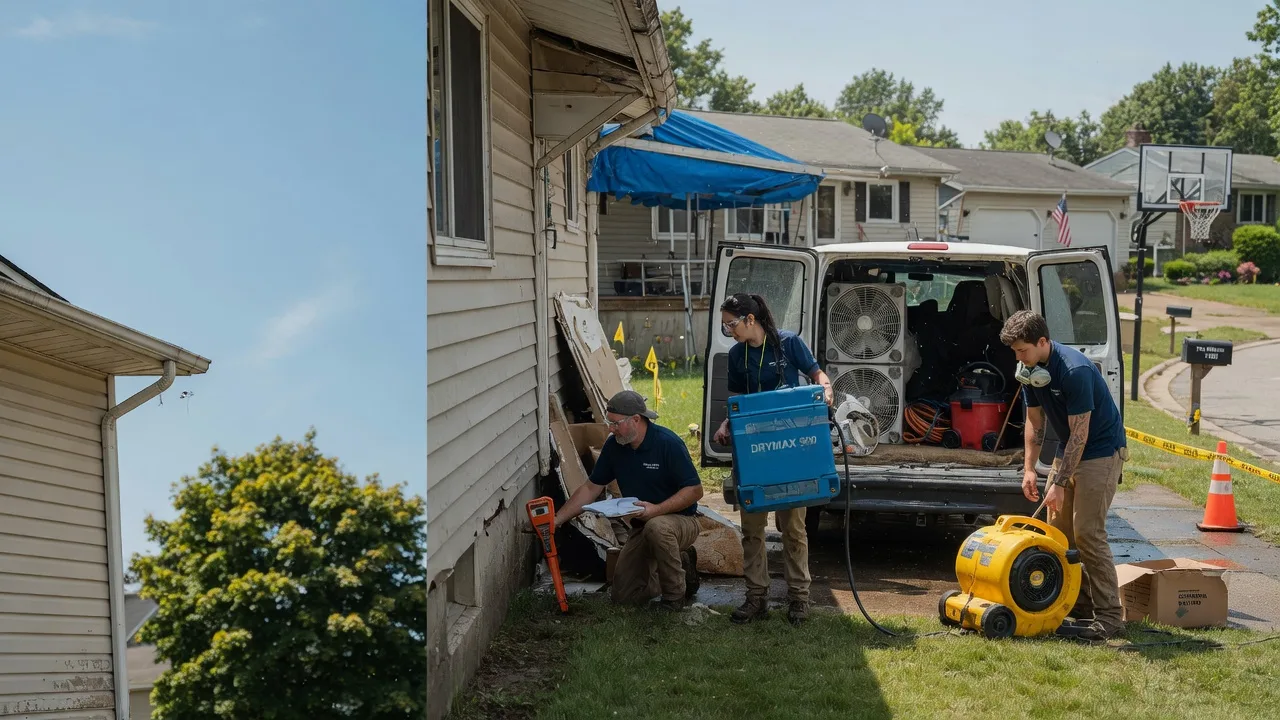 Ceiling Leak Cleanup in Durbin, WV near me